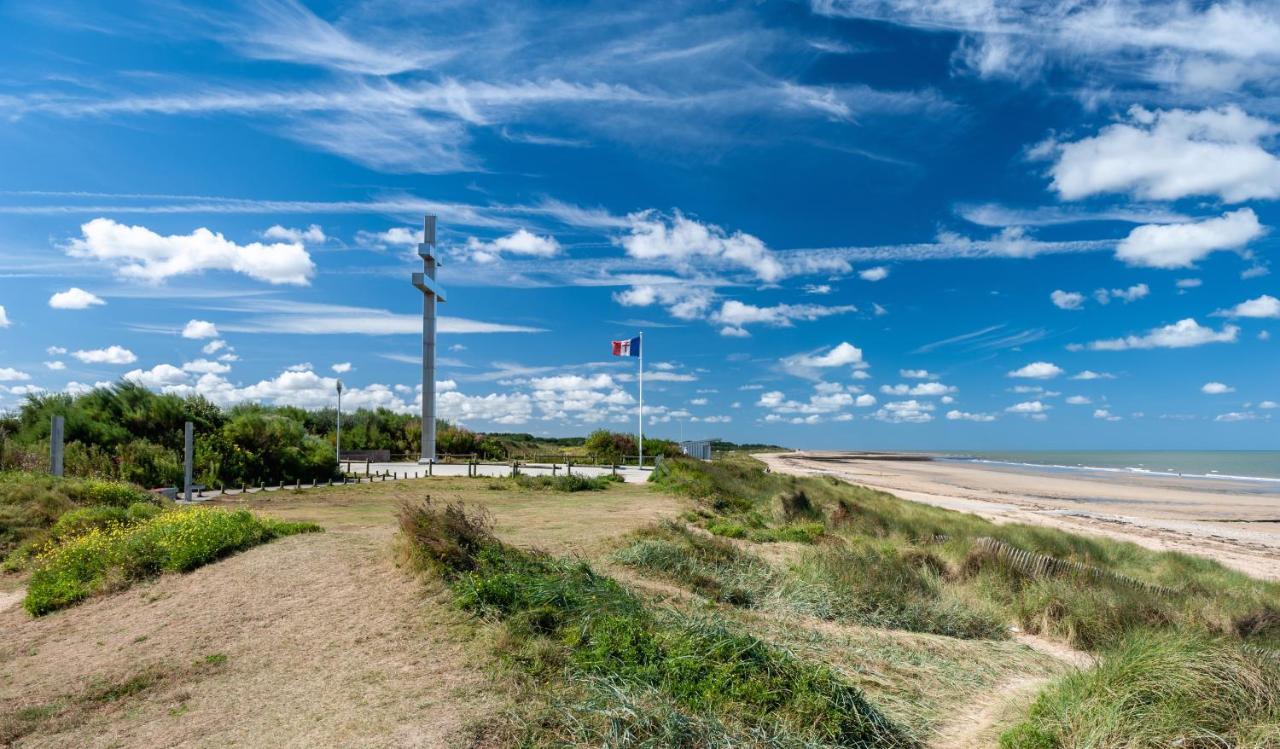 Jardin - A 50M De La Plage - Wifi - Parking Courseulles-sur-Mer Exterior photo